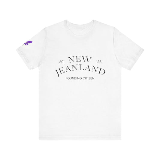 Unisex Heavy Cotton Tee featuring 'NEW JEANLAND' Design