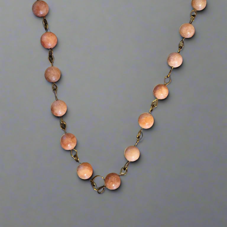 Maria's Sunstone & Copper Necklace