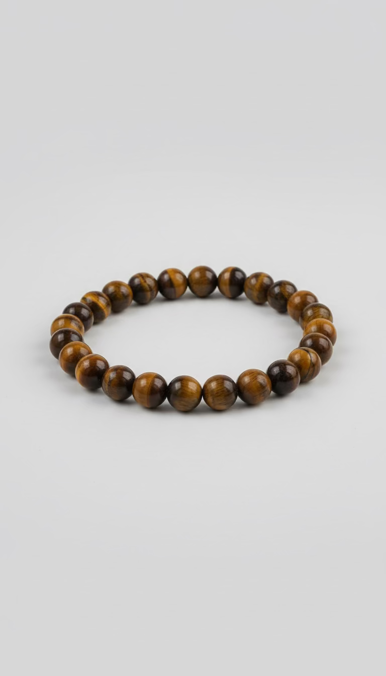 Tiger's Eye Beaded Bracelet