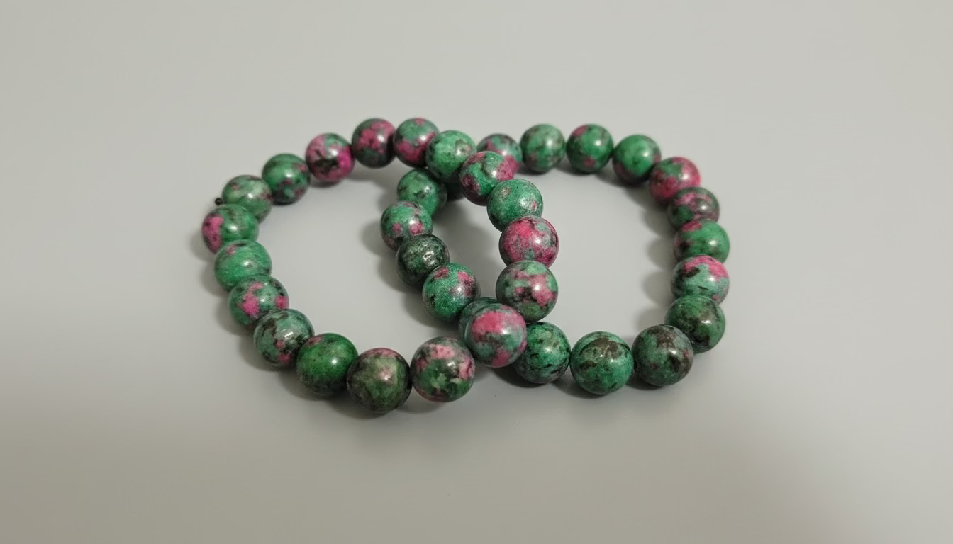Ruby in Zoisite Bead Bracelet