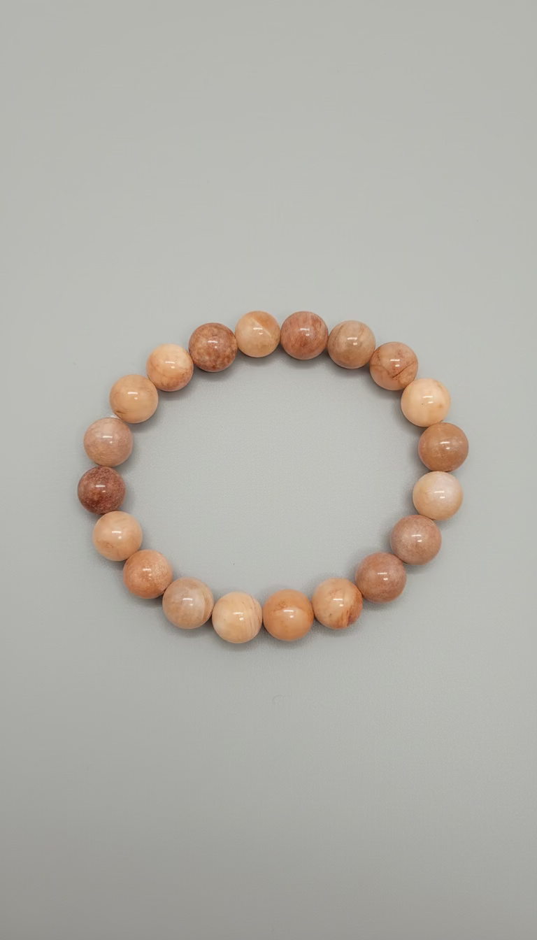 Sunstone Beaded Bracelet